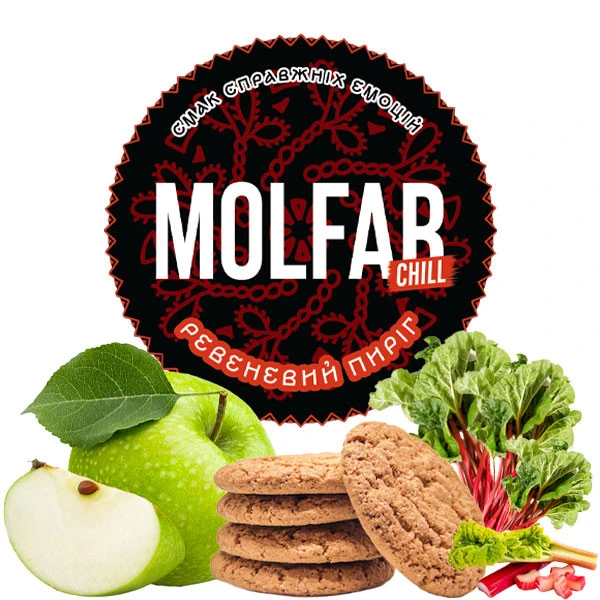 Табак Molfar Tobacco Chill Line Ревневый Пирог 40 гр