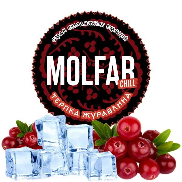Табак Molfar Tobacco Chill Line Терпкая Клюква 200 гр