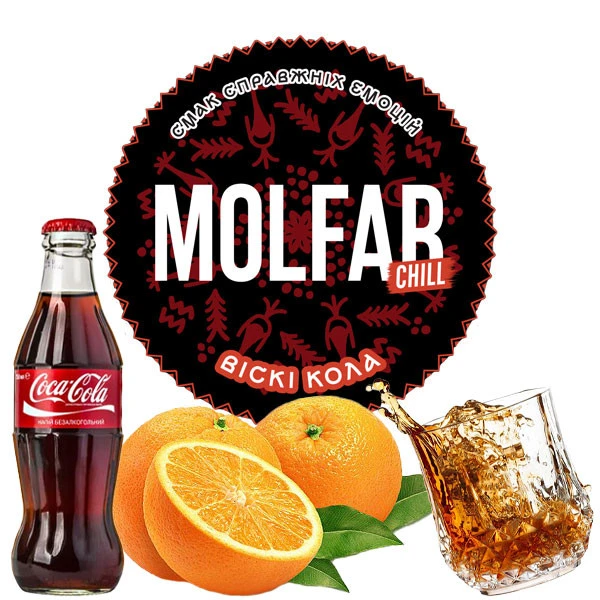 Табак Molfar Tobacco Chill Line Виски Кола 200 гр