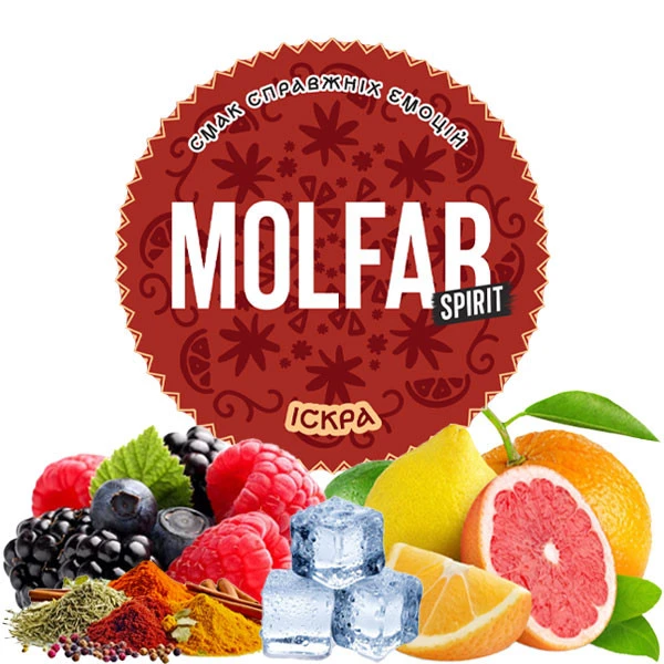 Табак Molfar Tobacco Spirit Line Искра 40 гр