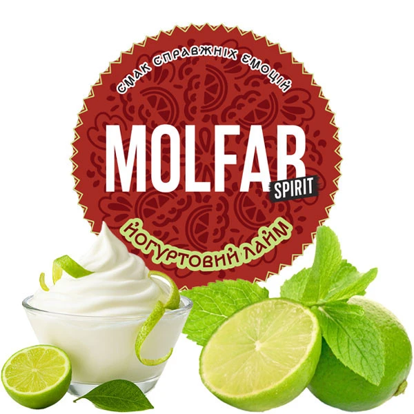 Тютюн Molfar Tobacco Spirit Line Йогуртовий Лайм 40 гр