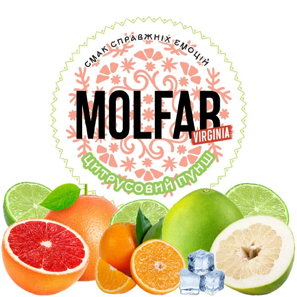 Табак Molfar Tobacco Virginia Line Цитрусовый Пунш 200 гр