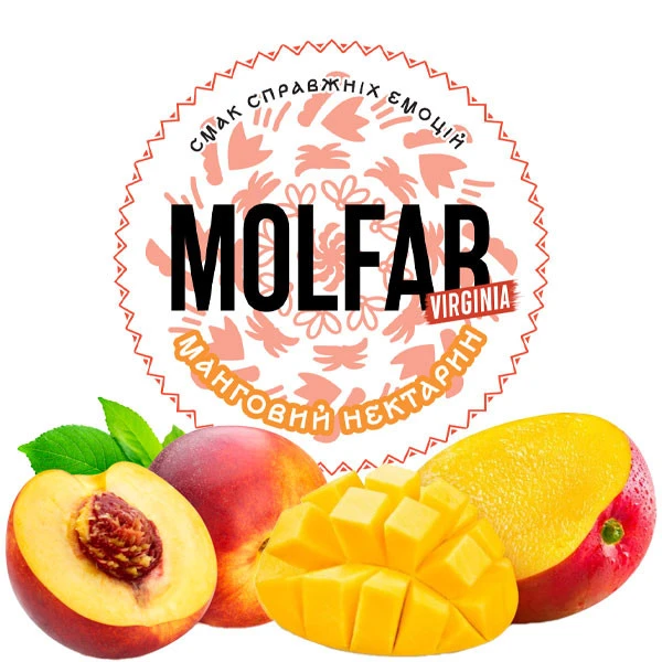Табак Molfar Tobacco Virginia Line Манговый Нектарин 200 гр
