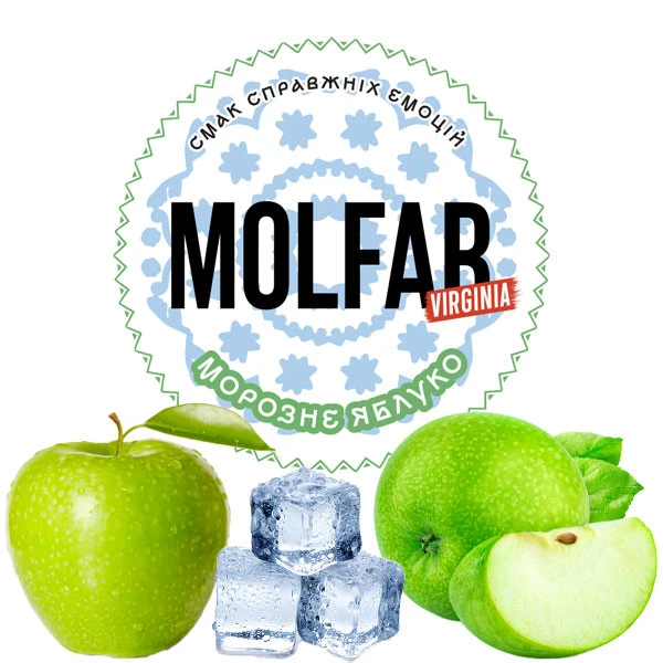 Табак Molfar Tobacco Virginia Морозное Яблоко 60 гр