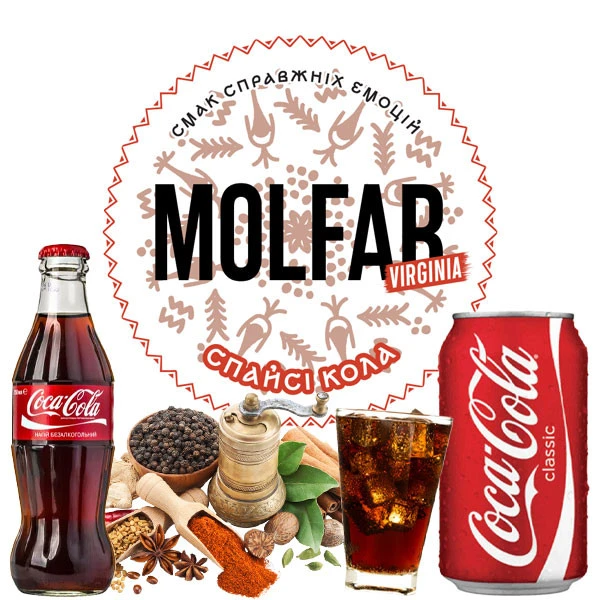 Табак Molfar Tobacco Virginia Line Спайси Кола 100 гр