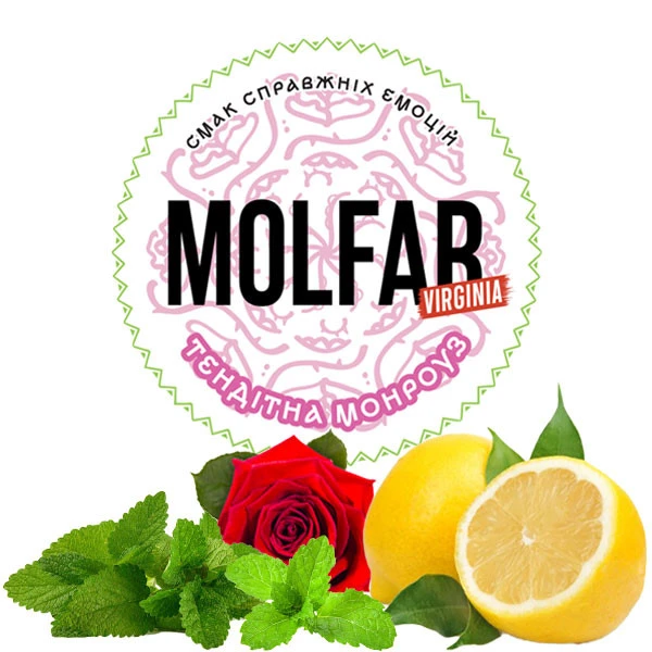 Табак Molfar Tobacco Virginia Line Хрупкая Монроуз 100 гр