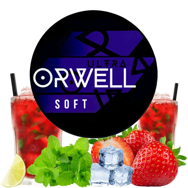 Тютюн Orwell Soft Strawberry Mojito (Полуниця Мохіто) 200 гр