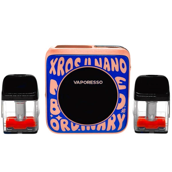 Vaporesso Xros 4 Nano Word-Pop Blue (Блакитний з рожевим) — фото 2