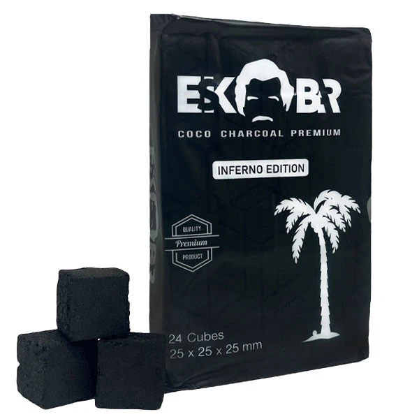 Уголь кокосовый Eskobar 0.335кг 24кубика